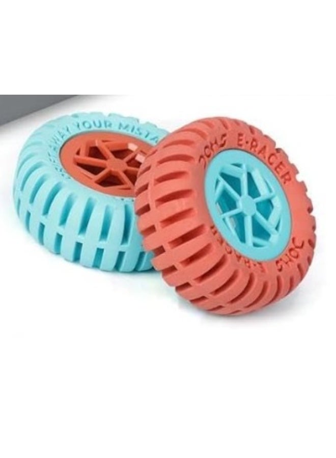 DOMS E-Racer Stylish Fun Tyre Shaped Erasers for kids and students, 1.5 inch Rubber, Pack of 3 pcs - Multicolor - Image 5